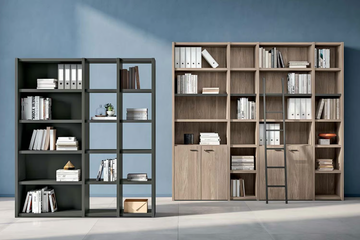BOOKCASE - Modular office shelving by Quadrifoglio Group - view 3